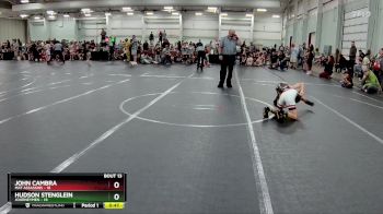 68 lbs Round 5 (6 Team) - John Cambra, Mat Assassins vs Hudson Stenglein, JOURNEYMEN