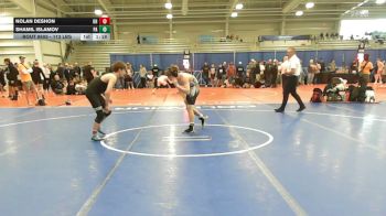 113 lbs 3rd Place - Nolan DeShon, OH vs Shamil Islamov, PA