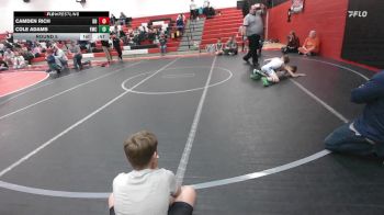 66-73 lbs Round 5 - Camden Rich, Berkeley Braves vs Cole Adams, Frankfort Mat Club