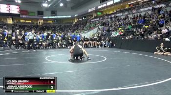 215 lbs Quarterfinal - Holden Hansen, Southeast Polk vs Logan Lashbrook, Waverly-Shell Rock