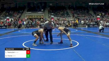 135 lbs Prelims - Lain Yapoujian, Phil Nowick WC vs Abe Flores, Keystone Kids Wrestling