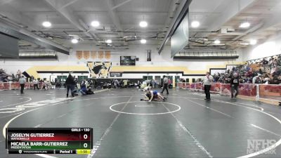 145 lbs Cons. Round 2 - Jenna Howe, Live Oak vs Brianna Bell, Santa Clara