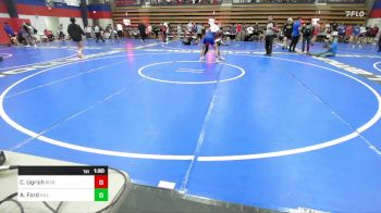 138 lbs Round Of 16 - Carson Ugrich, Bixby HS Boys vs Ayden Ford, Hilldale