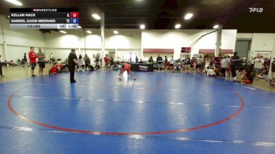 110 lbs Kellan Hack, Illinois vs Gabriel Jaxon Medrano, Texas