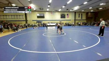 285 lbs Cons. Round 3 - Mason Swanson, Concordia-Moorhead vs Diego Morales, Lakeland