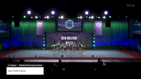 New Milford Bulls [2022 Jr. Varsity Sideline Performance Cheer] 2022 Pop Warner National Cheer & Dance Championship