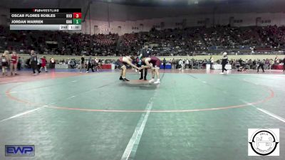 200 lbs Consi Of 64 #2 - Cooper Ward, Blackwell vs Kreed Barry, Duncan Middle School