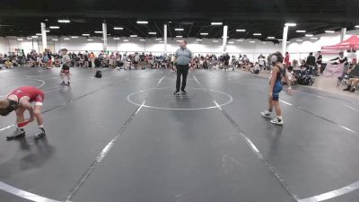 52 lbs Round 2 (6 Team) - Gabriel Downey, Xtreme Team White vs Sawyer Richardson, Capital City WC