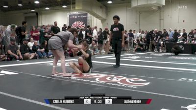 Jadeya Reber vs Caitlin Huggins 2026 ADCC West Coast Trials