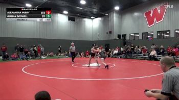 JV-26 lbs Round 2 - Alexandra Perry, Ottumwa vs Gianna Boswell, South Tama