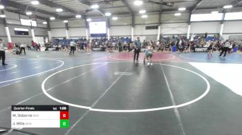 116 lbs Quarterfinal - Max Osborne, WAR Wrestling Club vs Jackson Mills, Grindhouse WC