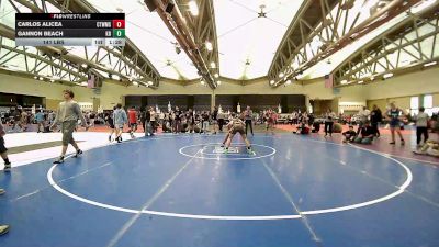 141 lbs Rr Rnd 1 - Carlos Alicea, CTWhale vs Gannon Beach, Kraken Revival