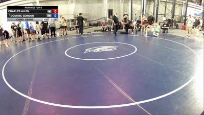 96 lbs Cons. Semis - Charles Allen, Oconomowoc Wrestling Club vs Dominic Gorder, Team Donahoe Wrestling Club