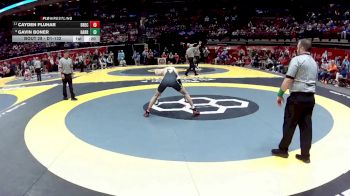 D1-132 lbs Cons. Round 2 - Cayden Pluhar, Brecksville vs Gavin Boner, Harrison