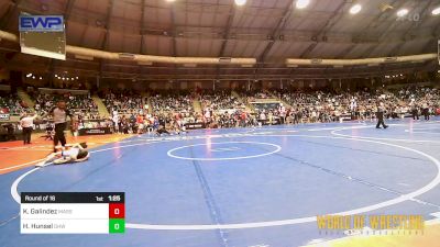 64 lbs Round Of 16 - Kaiden Galindez, Massa's Maniacs vs Henry Hunsel, Greater Heights Wrestling