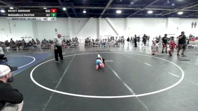 42 lbs Consi Of 8 #1 - Rocky Andrade, Rkda vs Marabelle Paxton, Gilpin