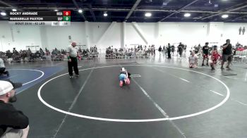 42 lbs Consi Of 8 #1 - Rocky Andrade, Rkda vs Marabelle Paxton, Gilpin