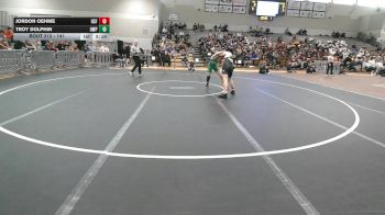 141 lbs Cons. Round 3 - Jordon Oehme, Sioux Falls vs Troy Dolphin, Wisconsin-Parkside