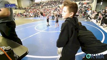 40 lbs Quarterfinal - Jase Tyson, Verdigris Youth Wrestling vs Cayden Robertson, Wagoner Takedown Club