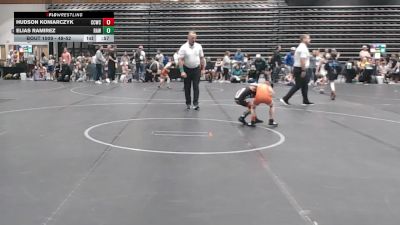 48-52 lbs Round 1 - Hudson Koniarczyk, Capital City Wrestling Club vs Elias Ramirez, Raleigh Area Wrestling