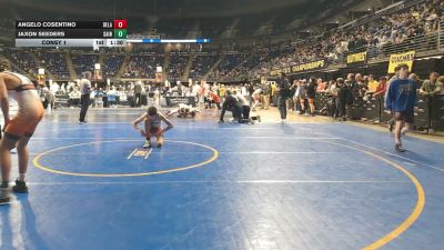124 lbs Consy 1 - Jaxon Seeders, Saint Marys vs Angelo Cosentino, Delaware Valley