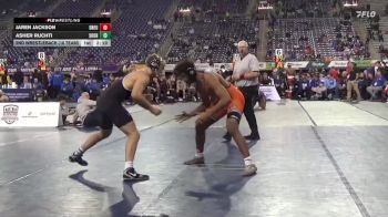 197 lbs 2nd Wrestleback (16 Team) - Asher Ruchti, Southern Oregon vs Jaren Jackson, Doane University