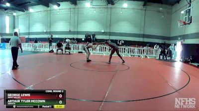 182 lbs Cons. Round 2 - Arthur Tyler McCown, Servite vs George Lewis, West Valley