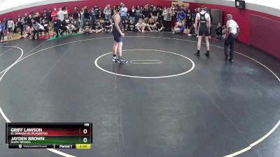 190 lbs Champ. Round 2 - Jayden Brown, SLAM! NEVADA vs Griff Lawson, El Dorado HS (Placentia)