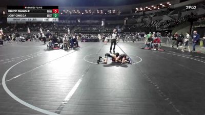 55 lbs Quarterfinal - Bryce Swingle, Pohatcong vs Joey Crecca, Buxton (NJ)