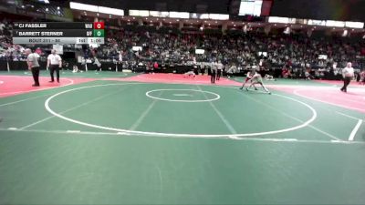 84 lbs Champ. Round 3 - Barrett Sterner, GFF3 vs Cj Fassler, WAD1