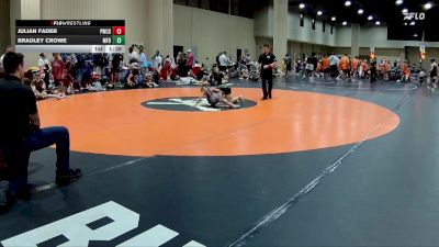 65 lbs Round 5 (8 Team) - Julian Fader, Patriot WC Dothan vs Bradley Crowe, MF Dynasty