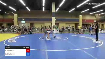 127 lbs Consolation - Sarai Cortez, California vs Bailey Chafin, Sweet Home Mat Club