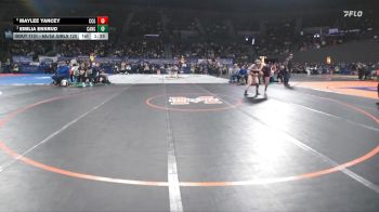 6A/5A Girls 120 Quarterfinal - Emilia Ensrud, Canby Girls vs Maylee Yancey, Crook County Girls