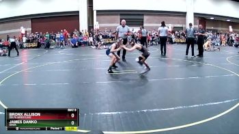 80 lbs Champ. Round 1 - Bronx Allison, Delta Wrestling vs James Danko, SHWA