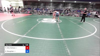 132 lbs Round Of 16 - Taylor Ellis Hishaw, OK vs Sophia Slaughter, VA