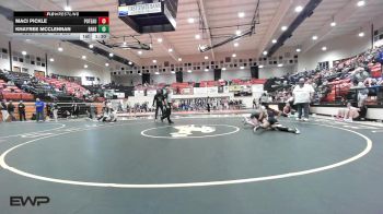 125 lbs Quarterfinal - Maci Pickle, Poteau High School Girls vs Khayree McClennan, Broken Arrow Girls HS