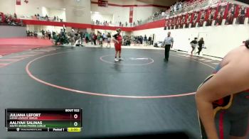 185 lbs Round 1 - Juliana LeFort, Lucas Lovejoy (Girls) vs Aaliyah Salinas, South Grand Prairie (Girls)