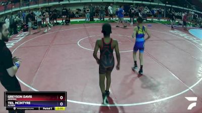 85 lbs 5th Place Match - Greyson Davis, Arizona vs Teil McIntyre, Alaska