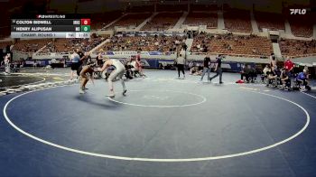 165-D3 Champ. Round 1 - Henry Alipusan, Mesquite High School vs Colton Bidwell, Ironwood Ridge High School