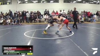 116 lbs Quarterfinal - Mack Moscovic, Team Donahoe vs Aiden Munoz, Southwest Region Affiliated