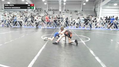 106 lbs Rr Rnd 1 - Paul Testa, Freakztyle Black - HSB vs Patrick Winseman, BlueWave - HSB