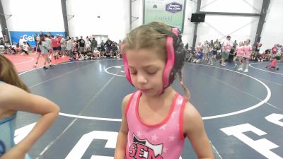 24 kg Quarterfinal - Lucy Milgrim, Wyoming SEM Women vs Delaney Coleman, CT Whale Girls