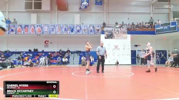 132 lbs Semis & Wb (16 Team) - Brock McCartney, Garrett vs Gabriel Myers, Bellmont