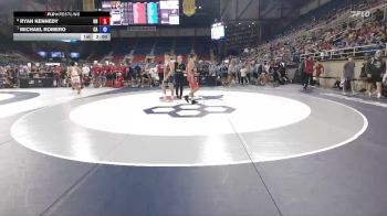 144 lbs Cons. Quarters - Ryan Kennedy, OH vs Michael Romero, CA