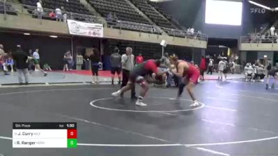 220 lbs 5th Place - Jordan Curry, Milford, DE vs Robert Ranger, Hornell, NY