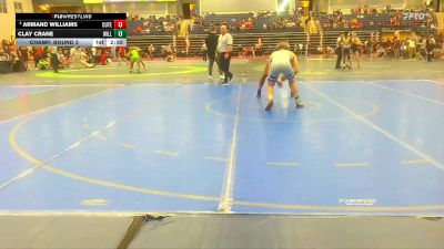 149 lbs Champ. Round 3 - Clay Crane, Williams Baptist vs Armand Williams, Gladiator Wrestling Club