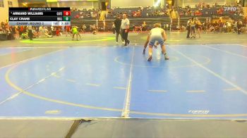 149 lbs Champ. Round 3 - Clay Crane, Williams Baptist vs Armand Williams, Gladiator Wrestling Club