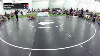 100 lbs Isabella Thiel, Ohio vs Ava Tovar, Florida