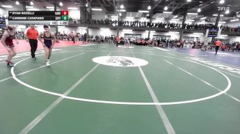 110 lbs Round Of 32 - Ryan Bozelli, Garden City vs Carmine Catapano, Sayville