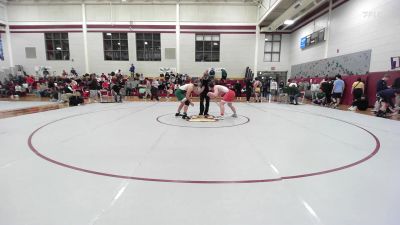 215 lbs Consi Of 8 #1 - Eli Mensing, St. Thomas vs Bobby Wakefield, Charlotte Country Day